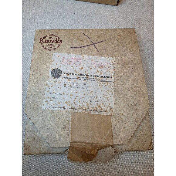 Norman Rockwell "The Ship Builder" Limited Edition Collector Plate - Picture 14 of 16